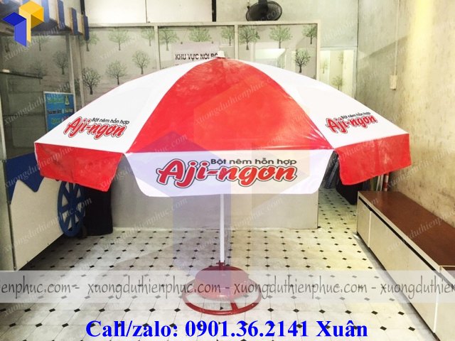 xưởng in dù quảng cáo