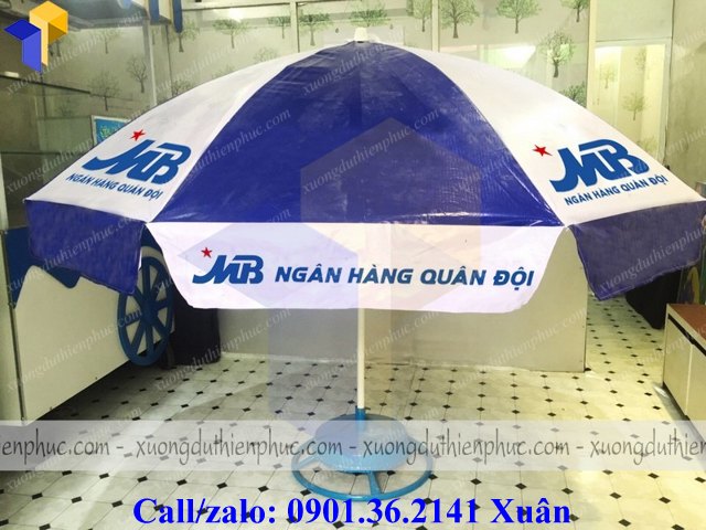 xưởng in dù che quảng cáo giá rẻ
