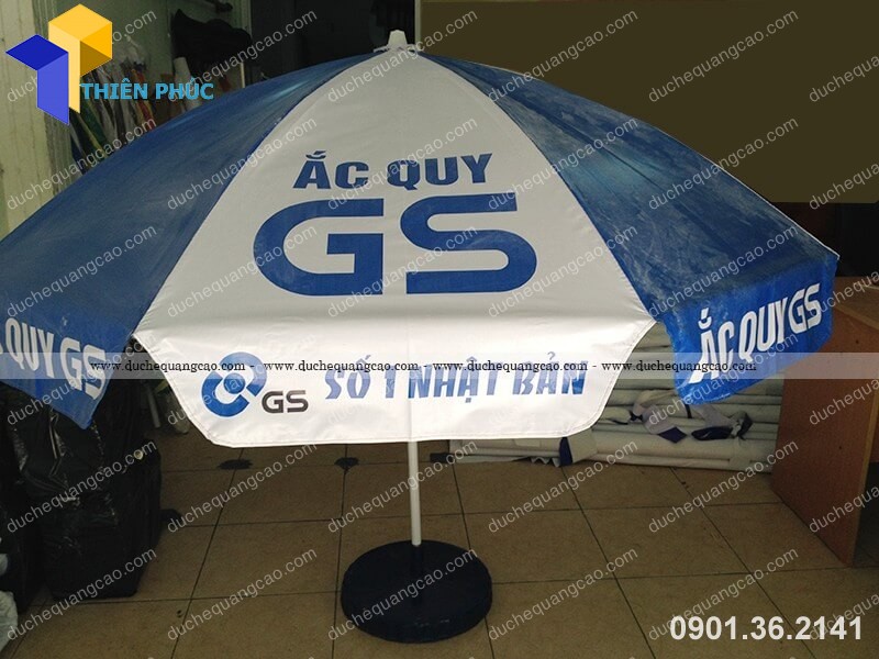 dù quảng cáo ngoài trời