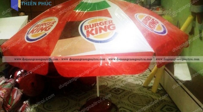 dù quảng cáo ngoài trời