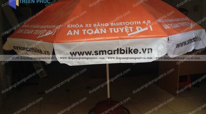 dù quảng cáo ngoài trời