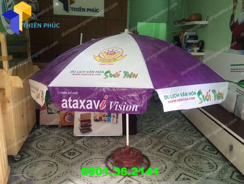 ô dù che nắng quảng cáo