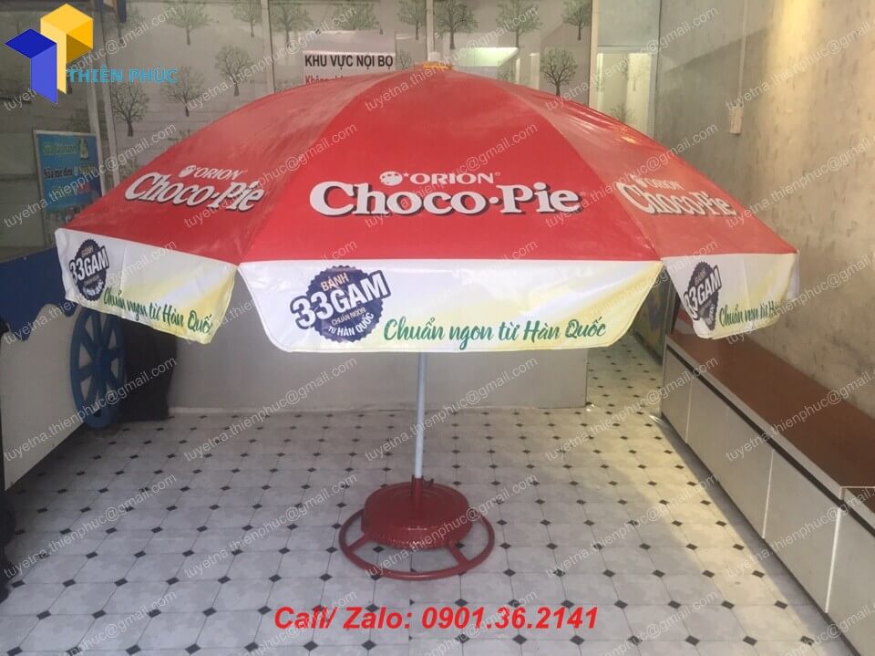 ô dù che quảng cáo ngoài trời