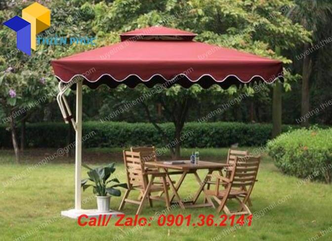 dù lệch tâm vuông 3m