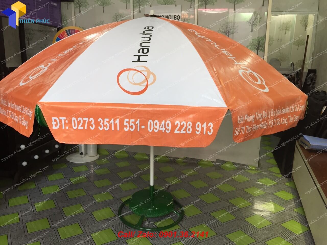 xuong in du che quang cao su kien