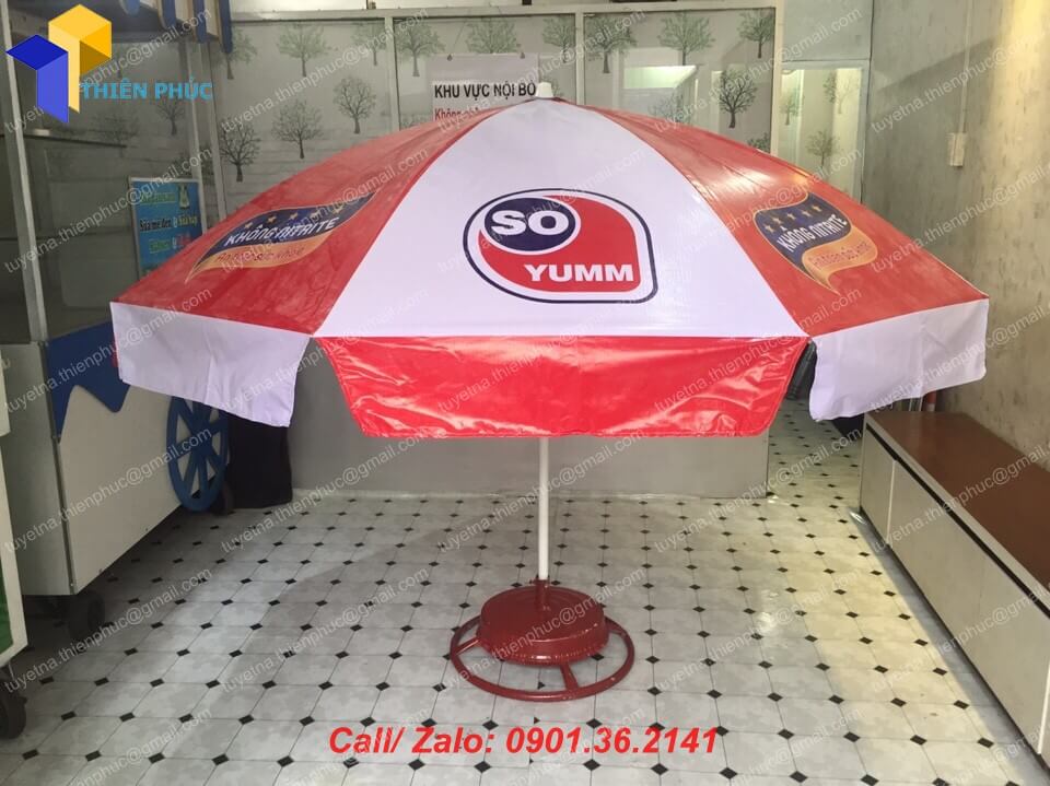 ô dù quảng cáo ngoài trời