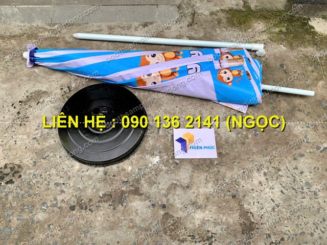 dù che mưa quầy cafe