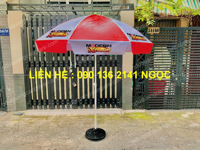 dù quảng cáo thương hiệu