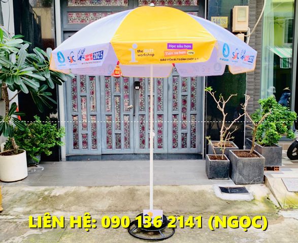 sản xuất dù in thương hiệu