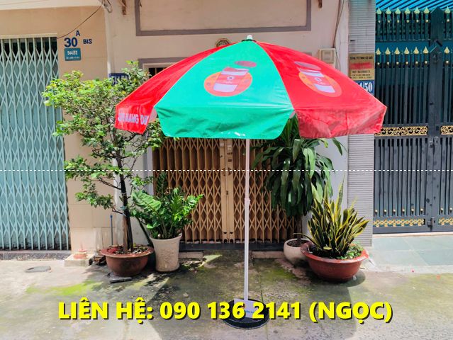 xưởng in dù che mưa