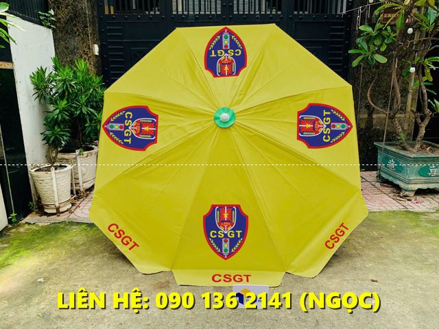 xưởng in dù quảng cáo